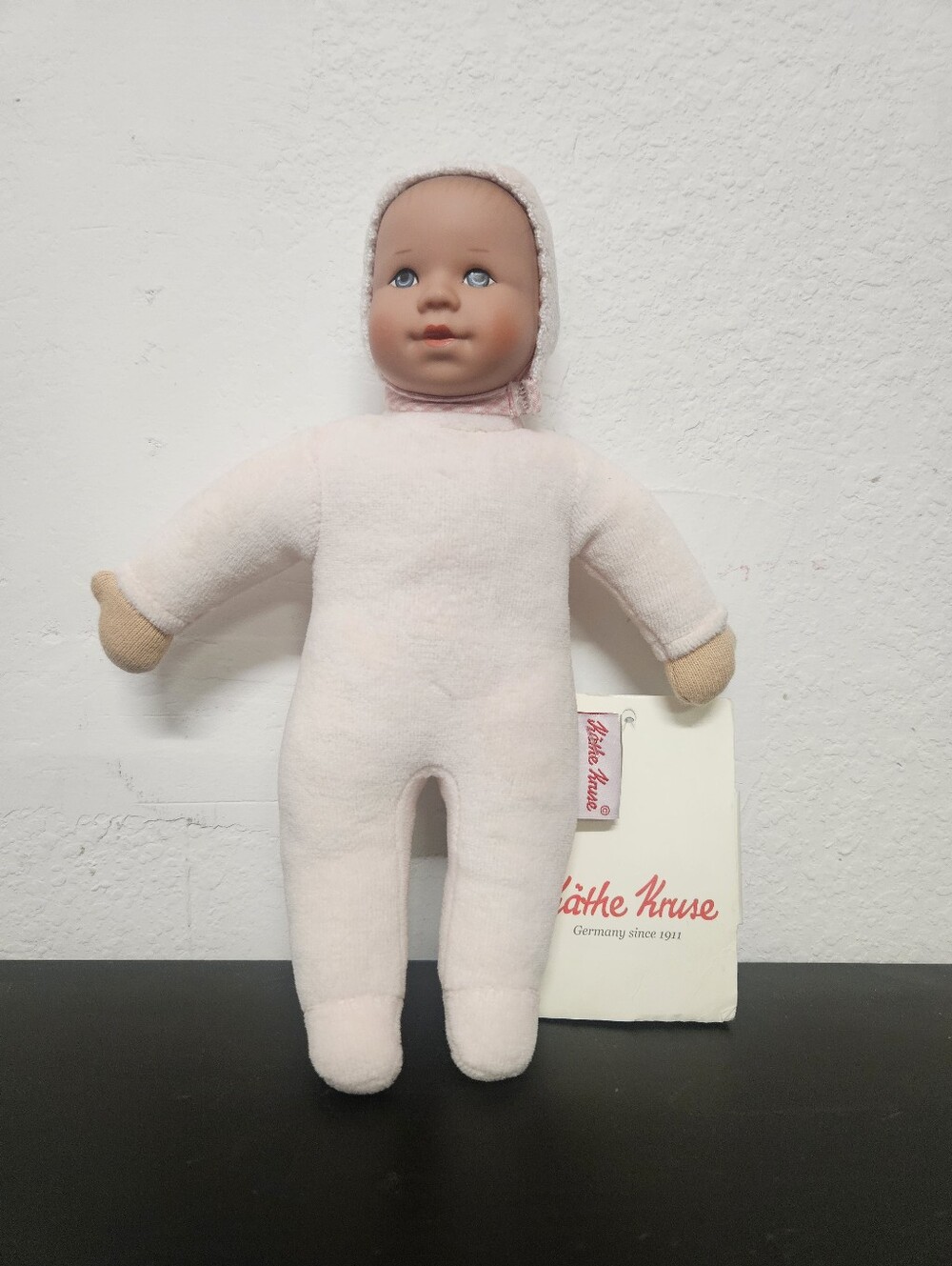 German Dollmaker Käthe Kruse Doll Soft Baby Doll - Pale Pink